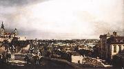 BELLOTTO, Bernardo Vienna, Panorama from Palais Kaunitz ffg oil painting artist